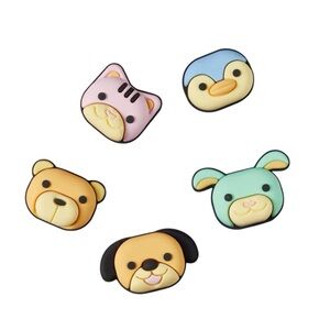 CROCS 3D Animal Friends Jibbitz Charms 5 Pack